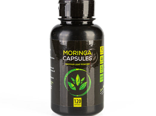 MORINGA SEED POWDER 120 CAPSULES